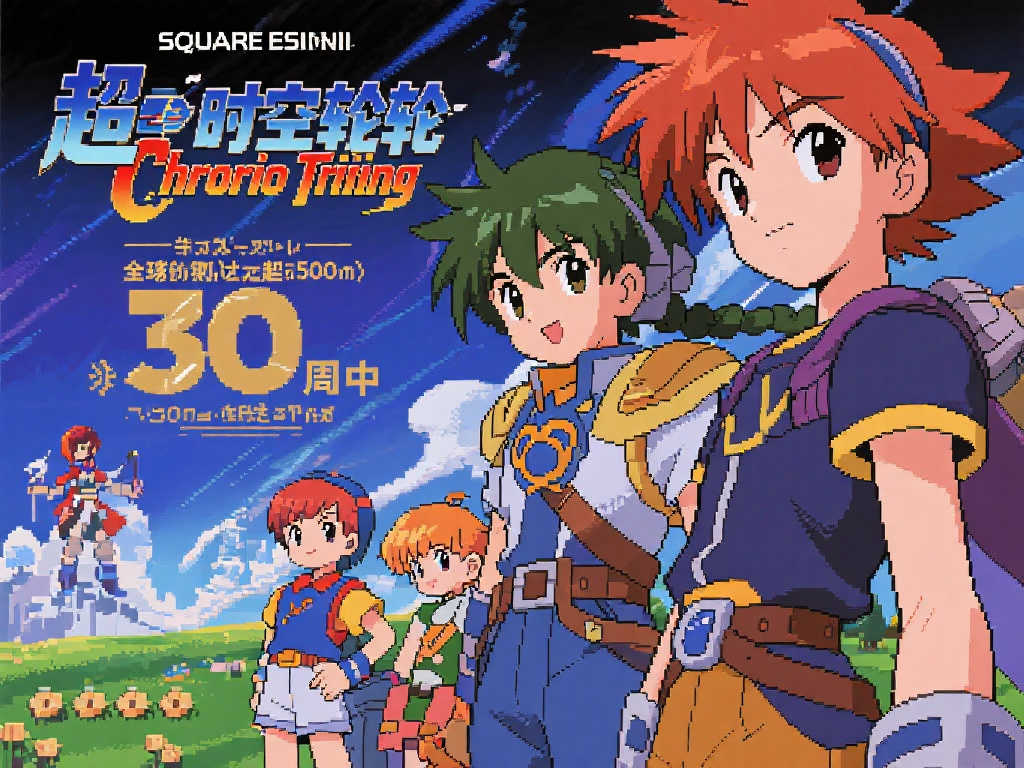 《超时空之轮》30周年庆:经典RPG销量突破500万大关! 《超时空之轮》30周年庆:经典RPG销量突破500万大关!